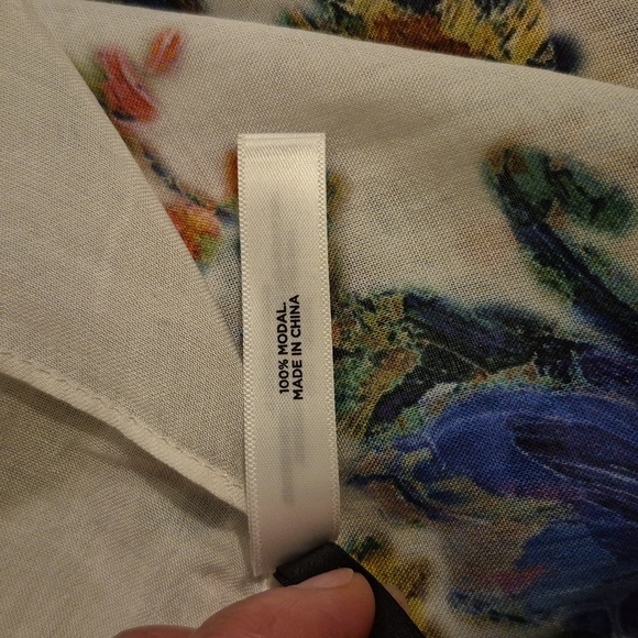 Talbots Multicolor Floral Scarf - Picture 4 of 5